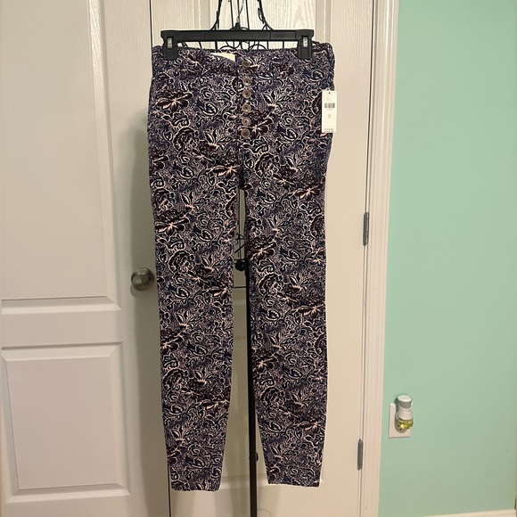 Pilcro High Rise Skinny Button-fly Corduroy Ankle Pant NWT Sz 27 - Picture 3 of 11